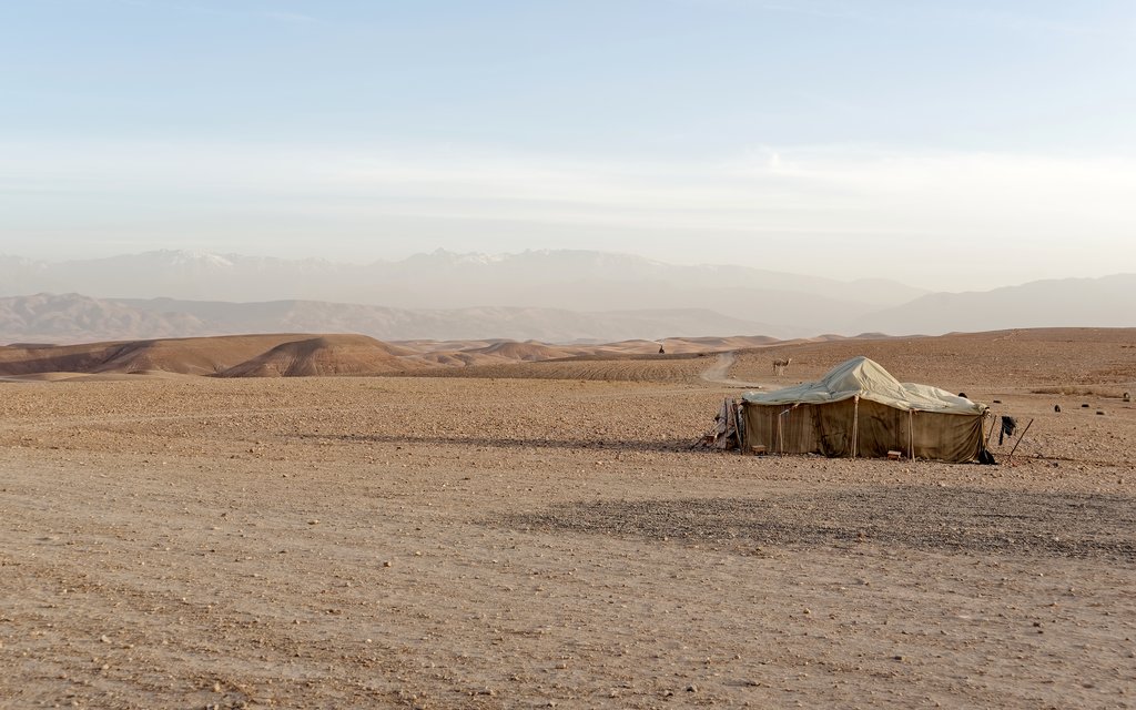 Scenery of Atlas Mountains, Morocco (illustrative)