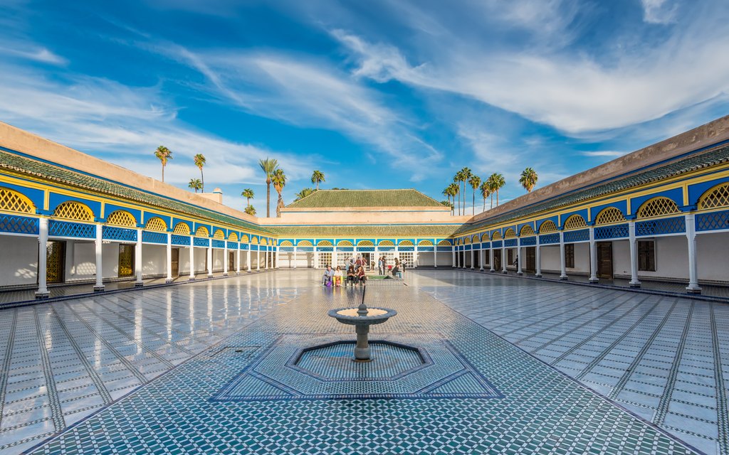 Scenery of Marrakech, Morocco (illustrative)