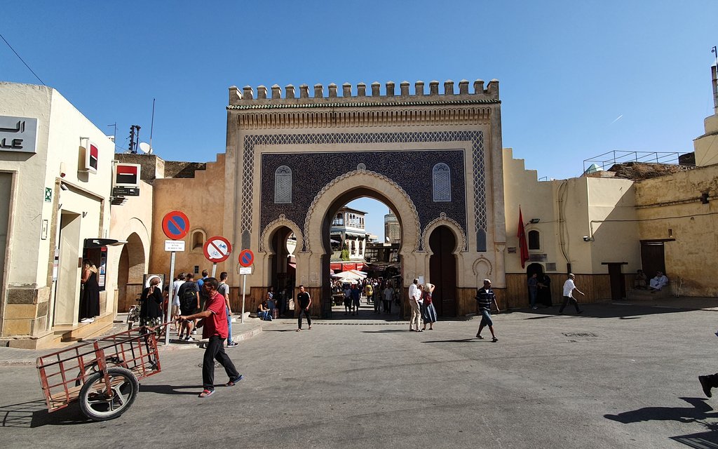 Scenery of Fes, Morocco (illustrative)
