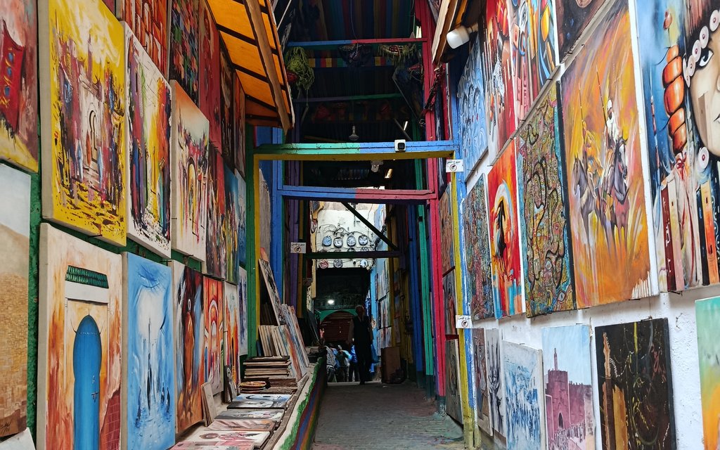Scenery of Fes, Morocco (illustrative)