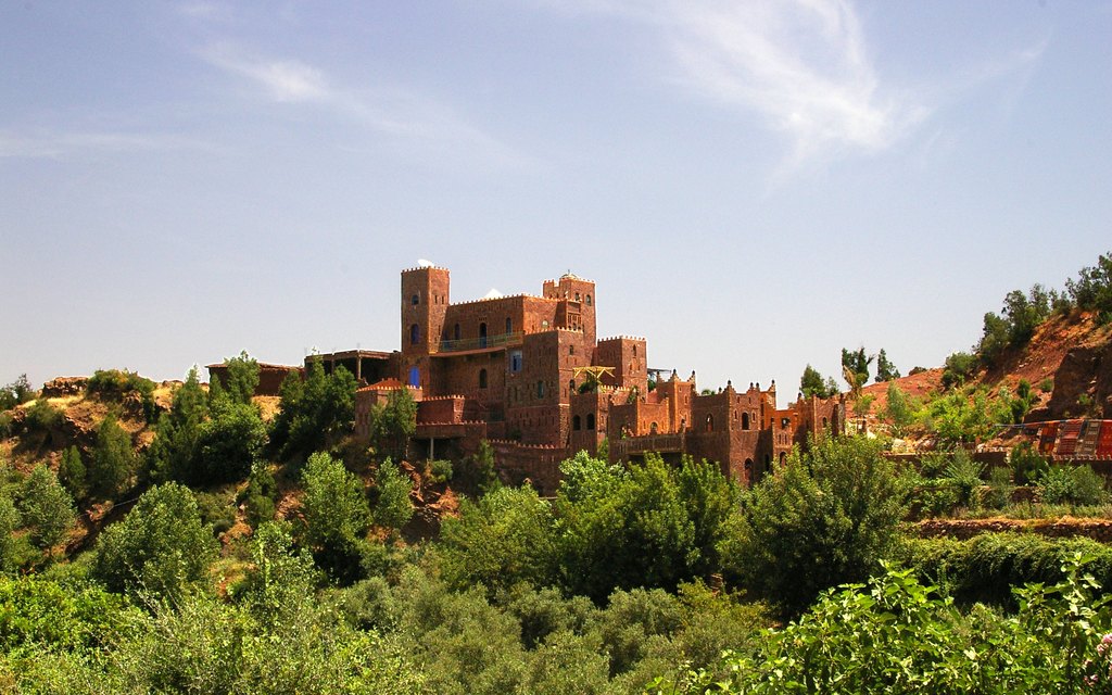 Scenery of Atlas Mountains, Morocco (illustrative)