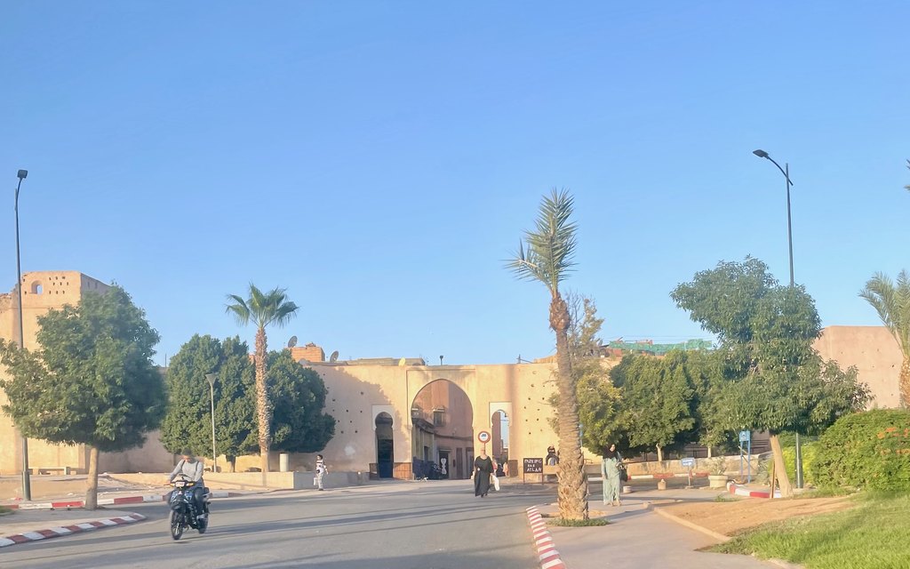 Scenery of Marrakech, Morocco (illustrative)