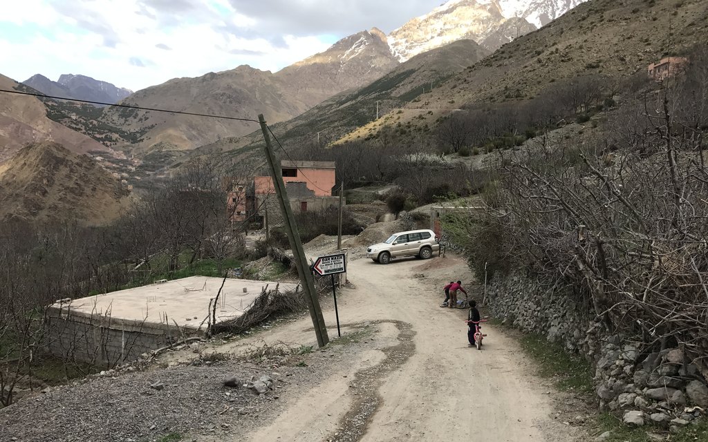 Scenery of Atlas Mountains, Morocco (illustrative)