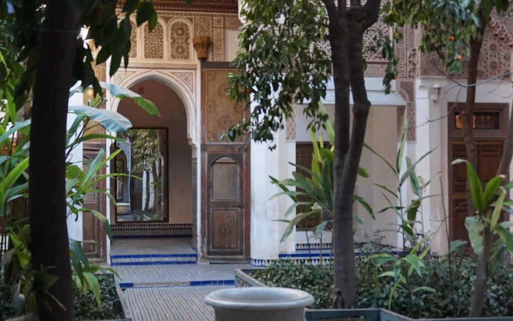Scenery of Marrakech, Morocco (illustrative)