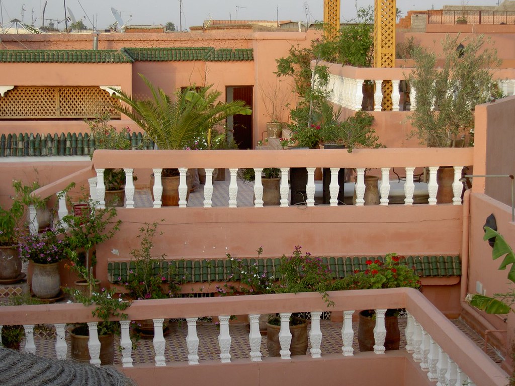 Scenery of Marrakech, Morocco (illustrative)