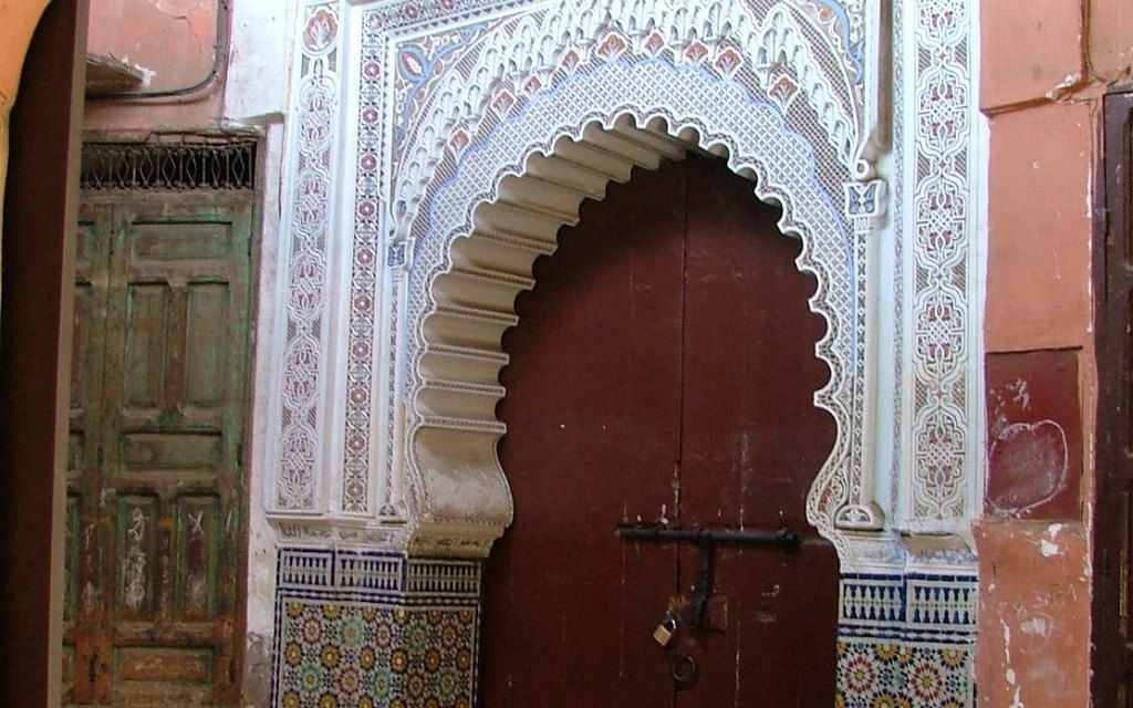 Scenery of Marrakech, Morocco (illustrative)