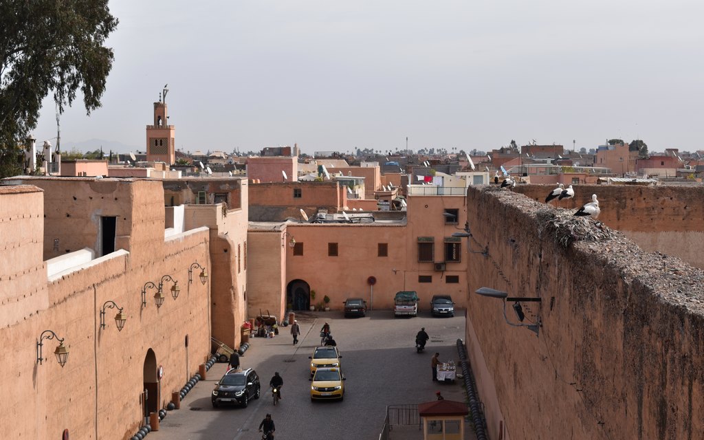 Scenery of Marrakech, Morocco (illustrative)