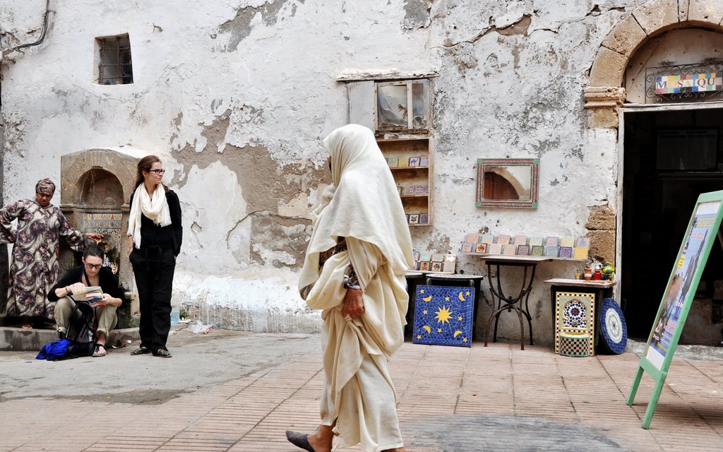 Scenery of Essaouira, Morocco (illustrative)