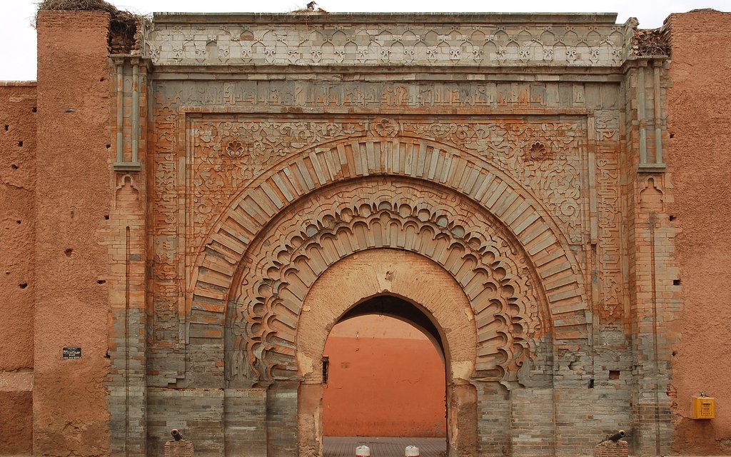 Scenery of Marrakech, Morocco (illustrative)