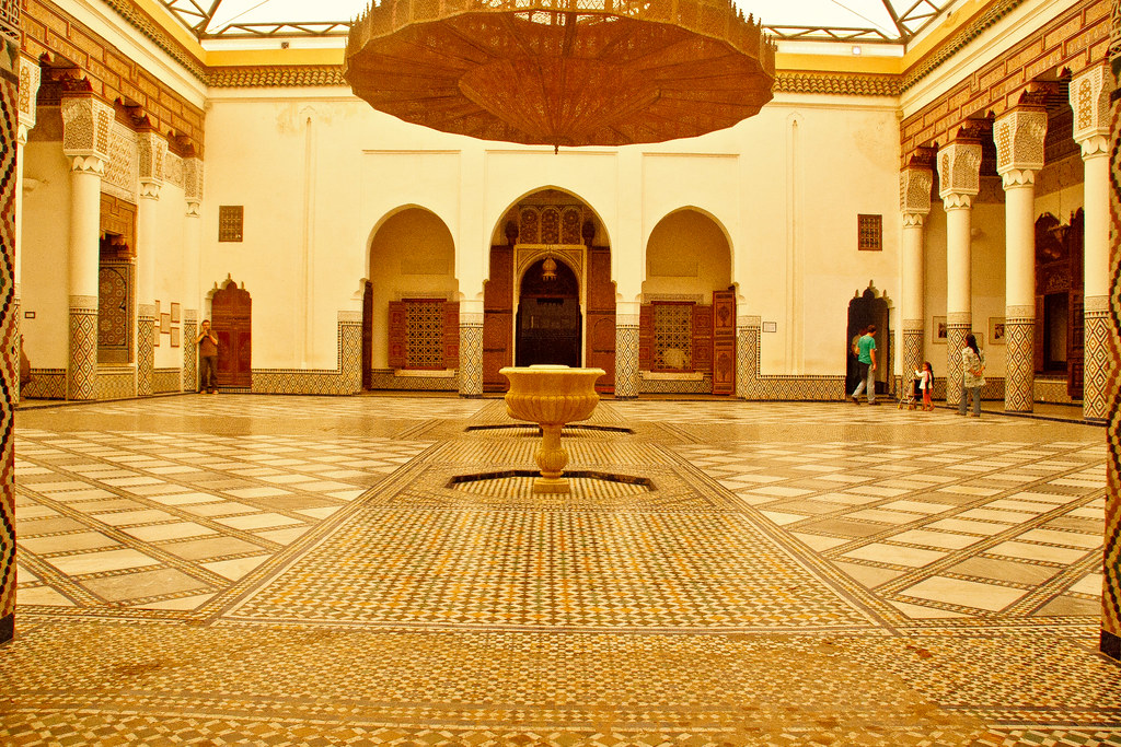Scenery of Marrakech, Morocco (illustrative)