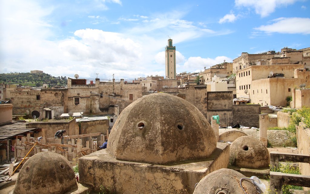 Scenery of Fes, Morocco (illustrative)