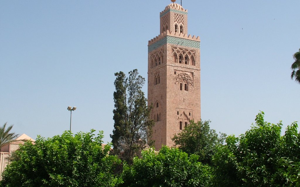 Scenery of Marrakech, Morocco (illustrative)