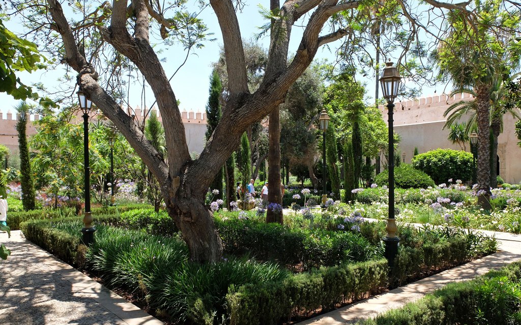 Scenery of Rabat, Morocco (illustrative)