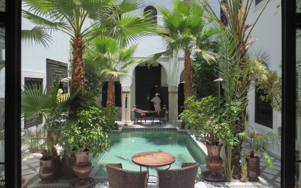 Scenery of Marrakech, Morocco (illustrative)