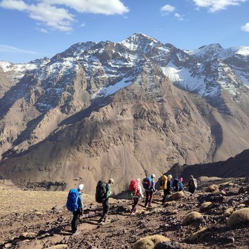 Toubkal summit trek, Atlas Mountains